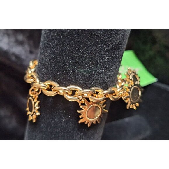 NEW Lilly Pulitzer Gold-tone Sunshine Charm Bracele - Picture 5 of 8